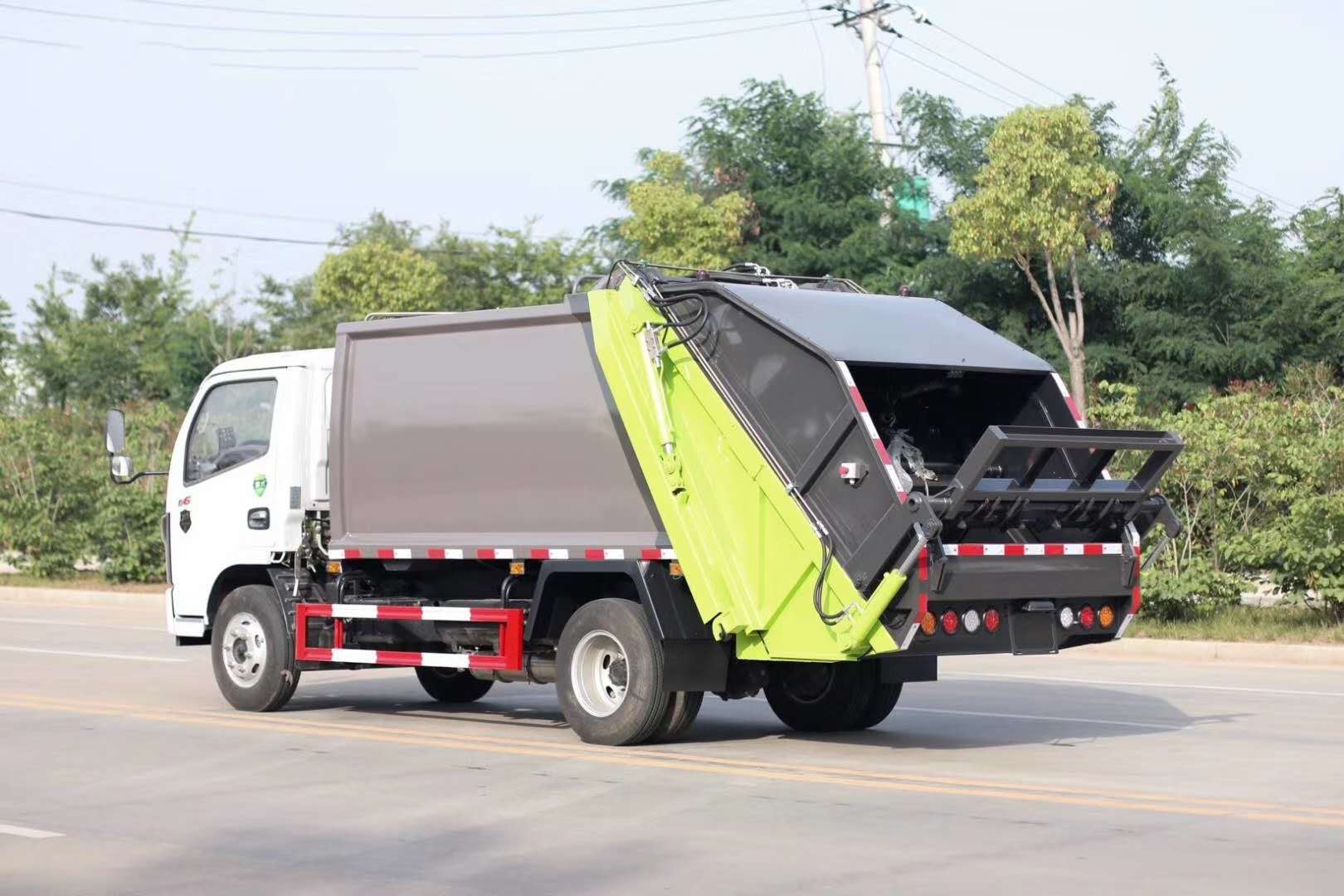 壓縮垃圾車圖片